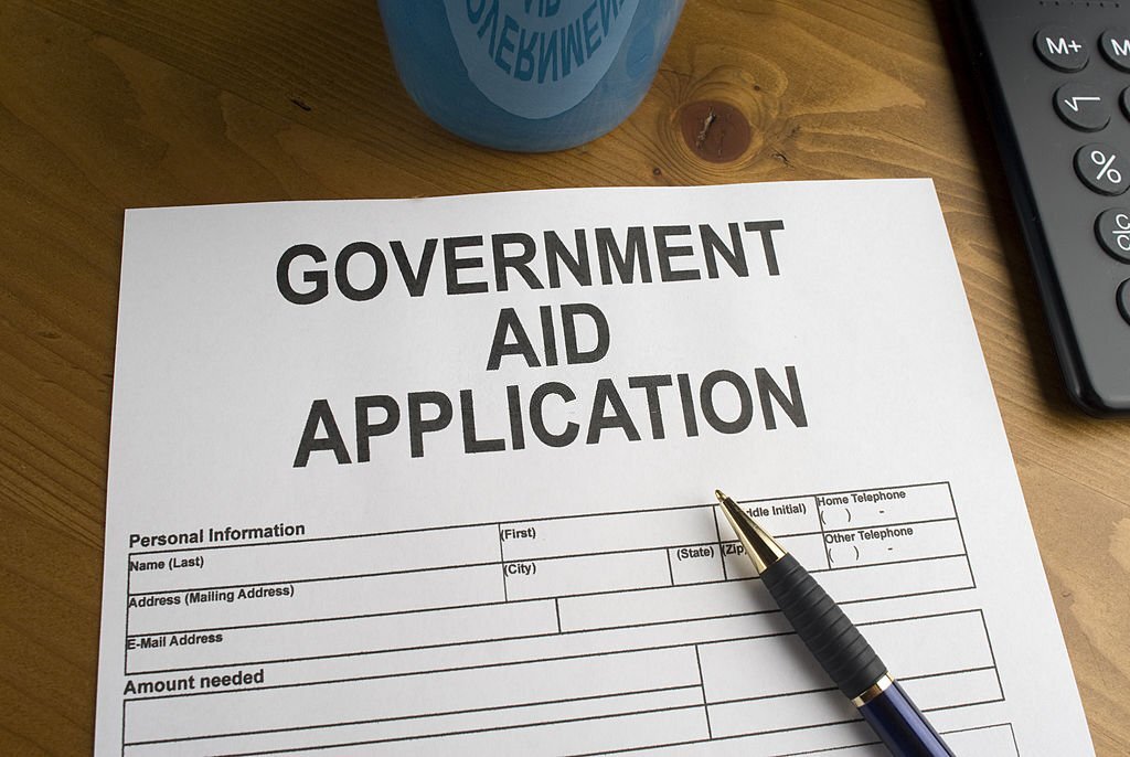 government aid application